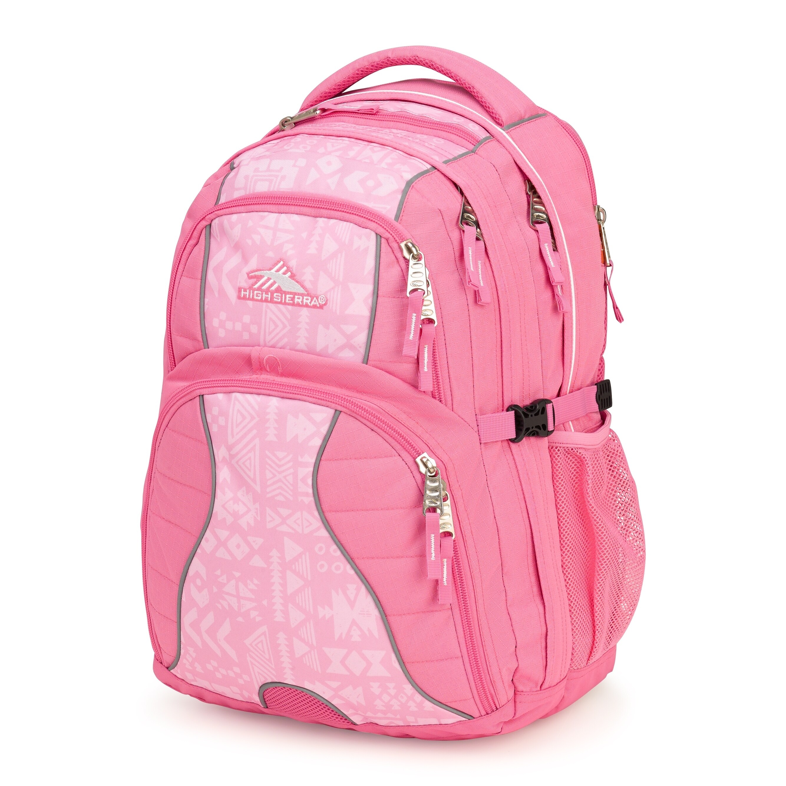 pink computer backpack