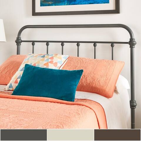 Giselle Antique Graceful Victorian Metal Headboard by iNSPIRE Q Classic
