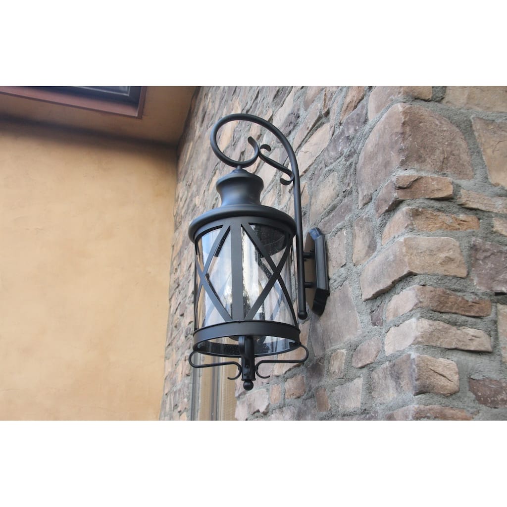 AA Warehousing Taysom 4 Light Exterior light in Black Finish