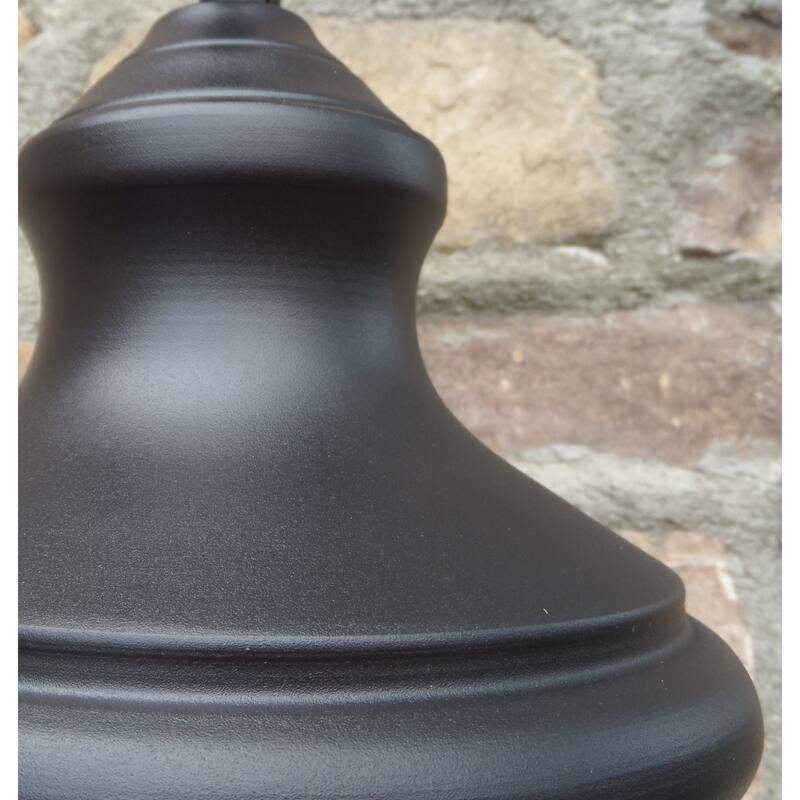 AA Warehousing Taysom 4 Light Exterior light in Black Finish