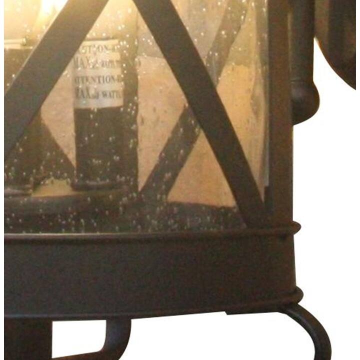 AA Warehousing Taysom 4 Light Exterior light in Black Finish