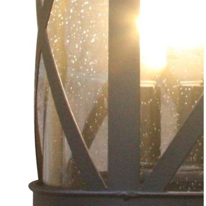 AA Warehousing Taysom 4 Light Exterior light in Black Finish