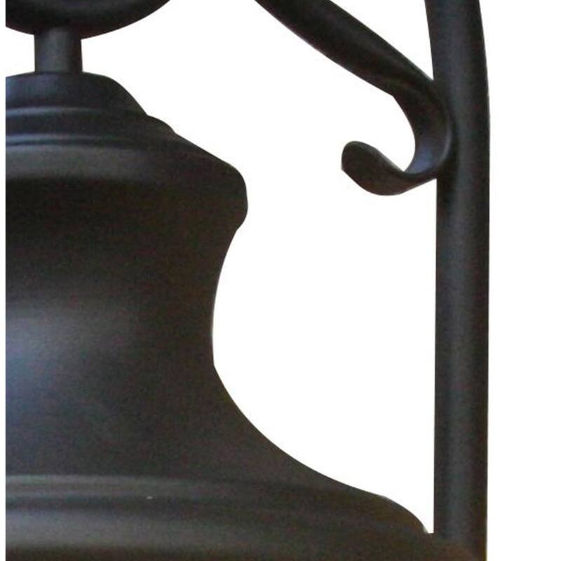 AA Warehousing Taysom 4 Light Exterior light in Black Finish