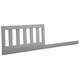 preview thumbnail 1 of 0, Delta Children Daybed/Toddler Guardrail Kit 555725, Grey