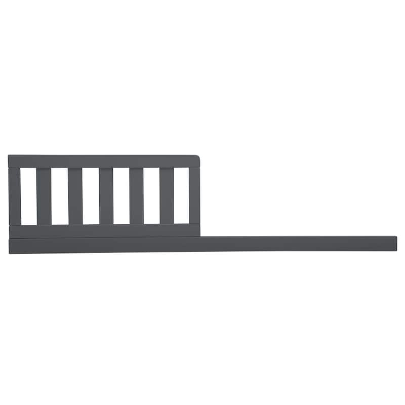 Delta Children Daybed/Toddler Guardrail Kit 555725, Charcoal Grey