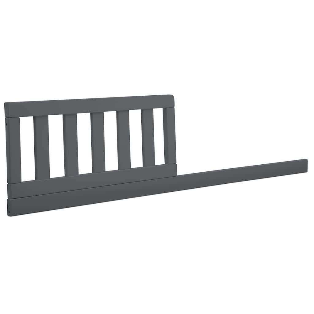 Delta Children Daybed/Toddler Guardrail Kit 555725, Charcoal Grey