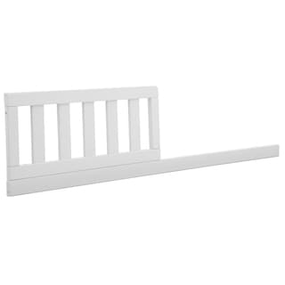 Delta Children Daybed/Toddler Guardrail Kit 555725, Bianca White