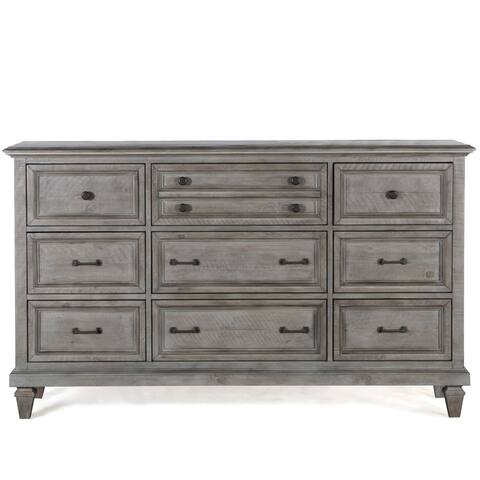 Lancaster Traditional Dovetail Grey Drawer Dresser