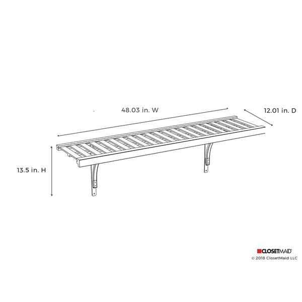 ClosetMaid Premium Wood 48