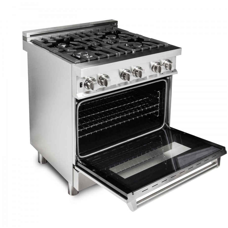 Dual Fuel Oven Range in Stainless Steel 