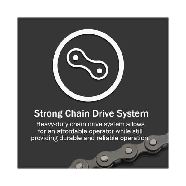 Shop Genie 1035 V Chain Drive 500 Hpc Ultra Quiet Heavy Duty