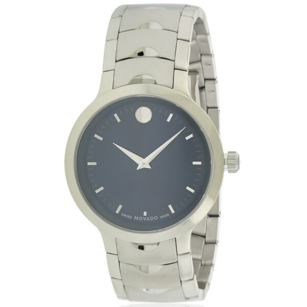 movado luno blue