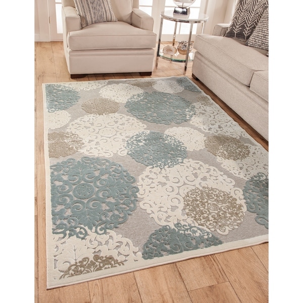 Dacia Grey Tan Ivory Area Rug By Greyson Living 5 3 X 7 6 Dacia Grey Tan Ivory Area Rug By Greyson Living 5 X27