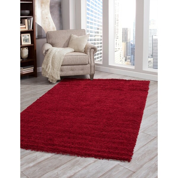 Nova Red Area Rug by Greyson Living - 7'9" x 10'6"