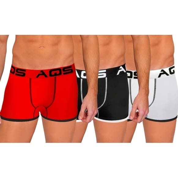 AQS Men's Fitted Boxers with Thead