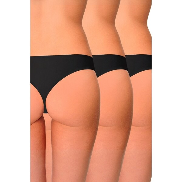 AQS Ladies Seamless Thong Underwear 