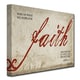 preview thumbnail 10 of 8, Faith' Canvas Wall Art by Joelle Joy