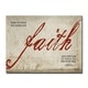 preview thumbnail 5 of 8, Faith' Canvas Wall Art by Joelle Joy