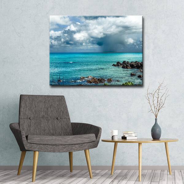 slide 2 of 3, Ready2HangArt 'Dark Paradise' Canvas Art Print