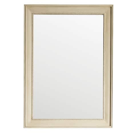 James Martin Vanities Bristol 29" Rectangular Mirror, Vintage Vanilla - Off White - A/N