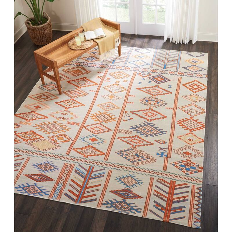 Nourison Madera Tribal Area Rug - Overstock - 17204116