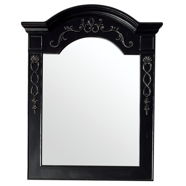 European Traditions 32" Mirror, Empire Black - A/N