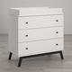 preview thumbnail 1 of 12, Little Seeds Rowan Valley Lark White Urban 3-Drawer Changing Table