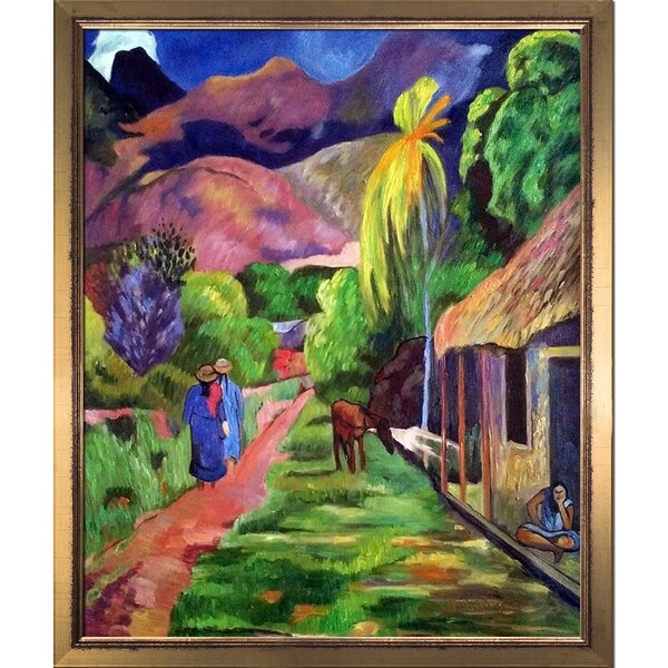 ARTCANVAS Tahitian on sale Landscape 1891 by Paul Gauguin Canvas Art Print