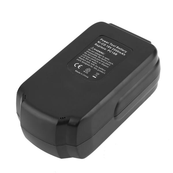 Shop 2000mah High Capacity For Porter Cable Pc18b 18 Volt Nicd