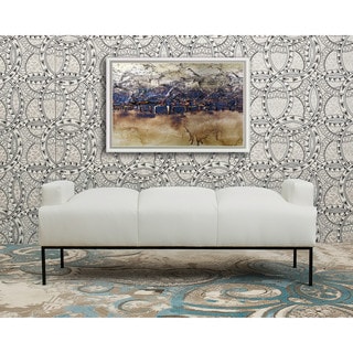 Chic Home Celicia Pebble Grain PU Leather Bench