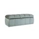 preview thumbnail 2 of 18, Chic Home Fiesta Velvet Tufted Modern Transitional Storage Bench Ottoman Grey