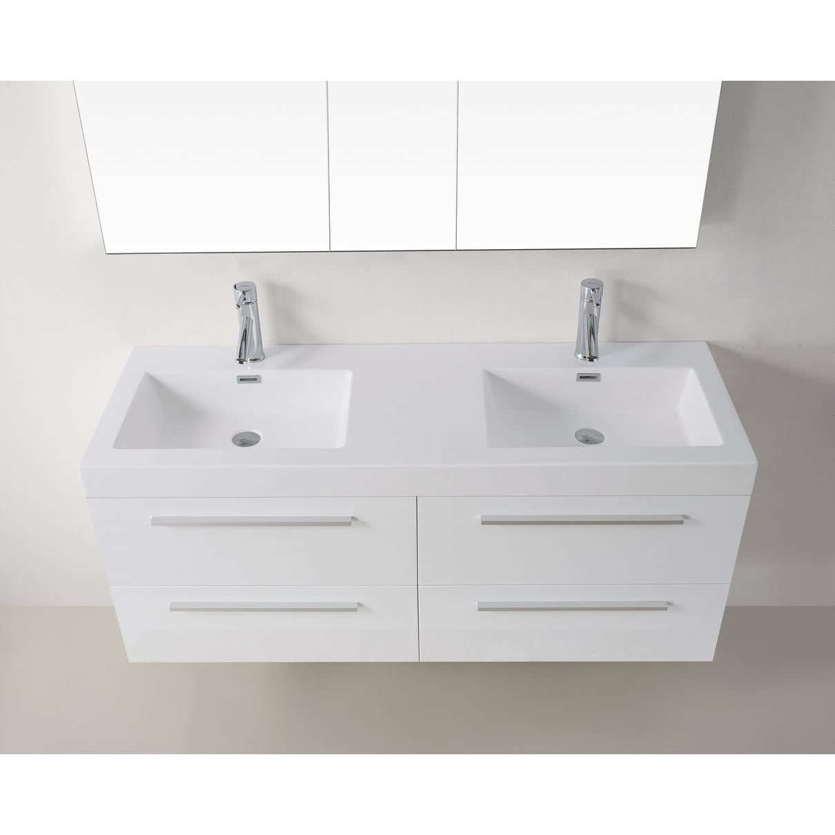 Shop Black Friday Deals On Finley 54 In Double Bathroom Vanity Set Overstock 17212895