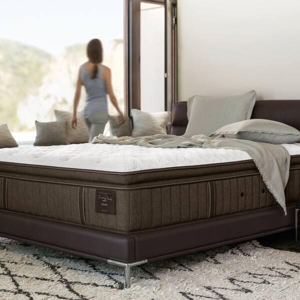 Shop Stearns And Foster Oak Terrace 14 5 Inch Plush Pillow Top