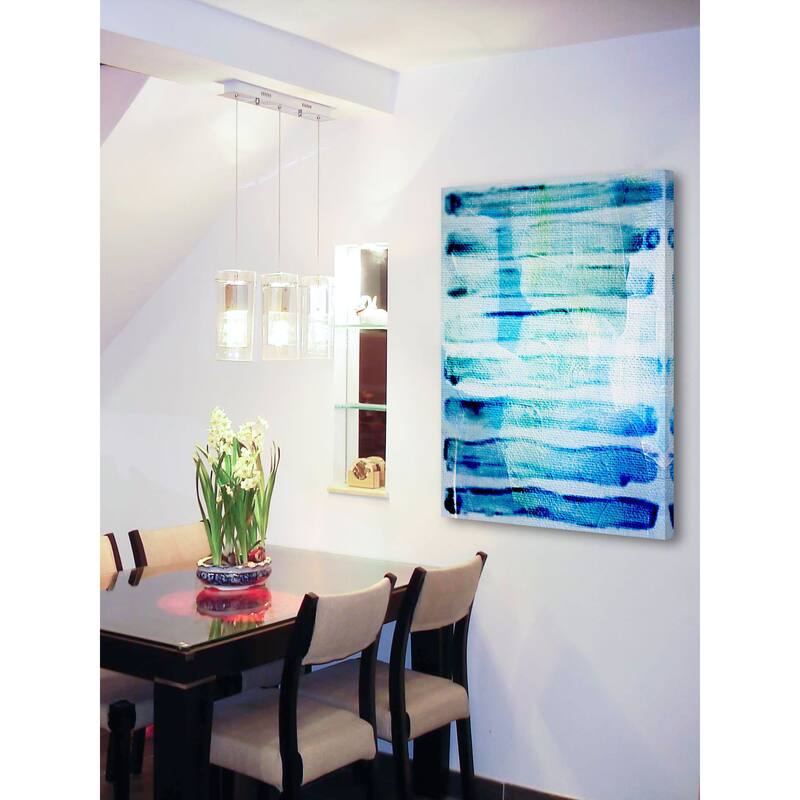 'Returning' Painting Print on Wrapped Canvas - Multi-Color