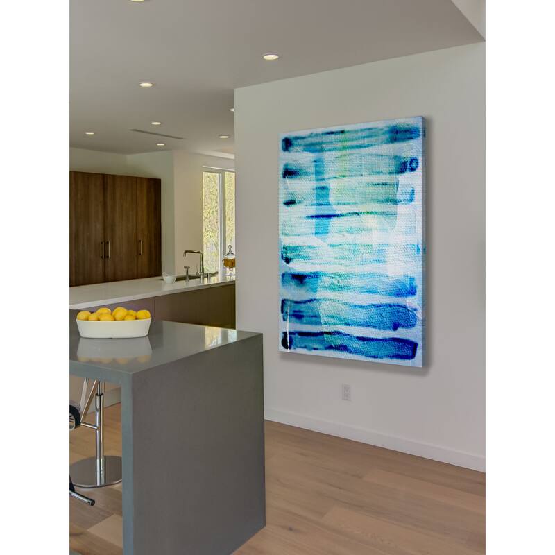 'Returning' Painting Print on Wrapped Canvas - Multi-Color