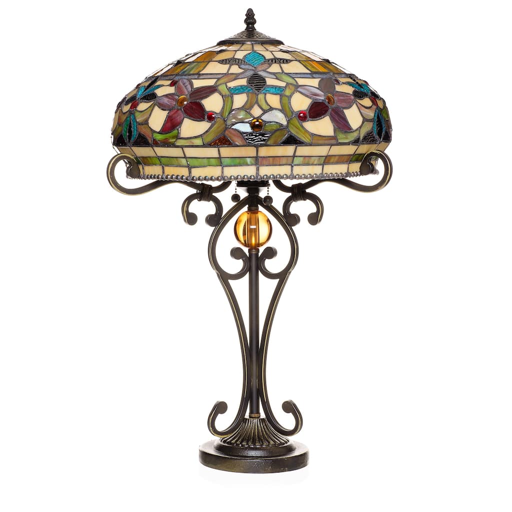 Tiffany Style Floral Table Lamp