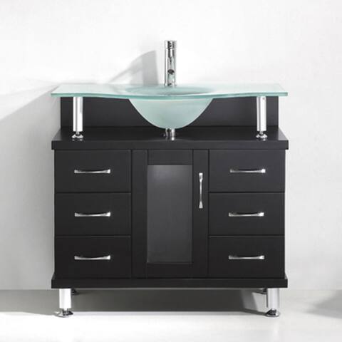 Buy Top Rated - Glass Bathroom Vanities & Vanity Cabinets ...