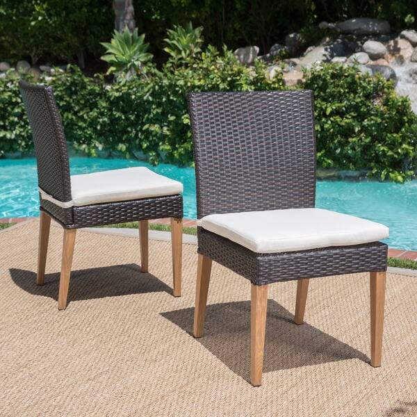 Santa Barbara Outdoor 7 Piece Rectangular Wicker Dining Set Santa Barbara Outdoor 7 Piece