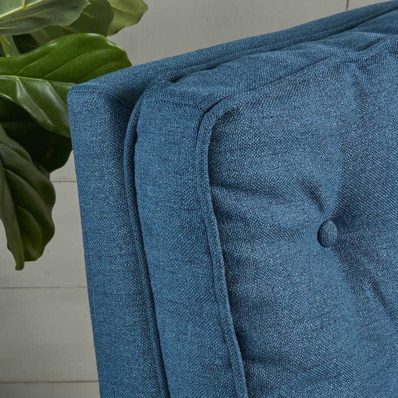 Nievis Tufted Fabric Recliner by Christopher Knight Home