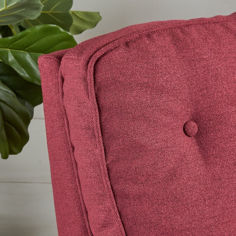 Nievis Tufted Fabric Recliner by Christopher Knight Home