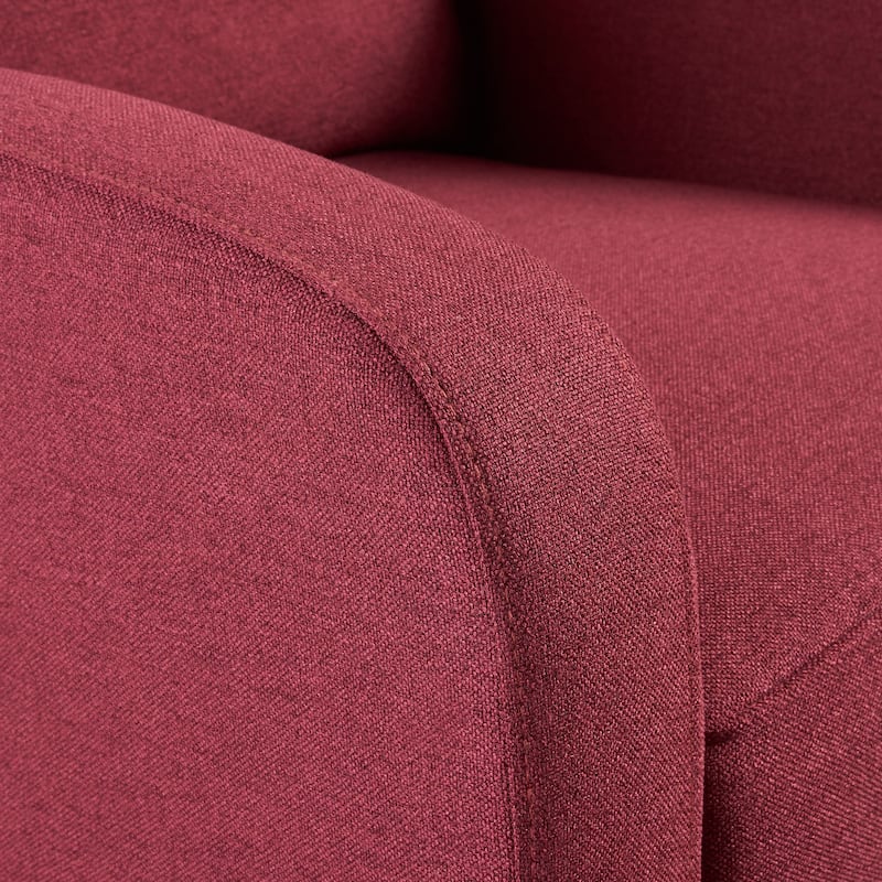 Nievis Tufted Fabric Recliner by Christopher Knight Home