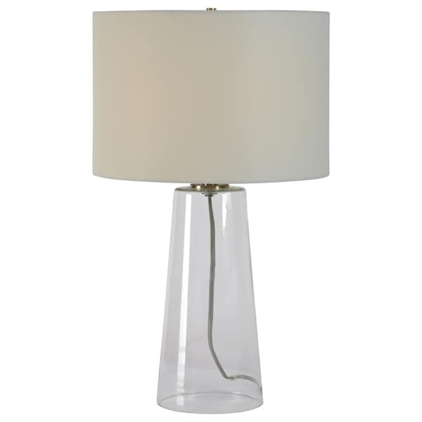 clear glass table lamps for living room