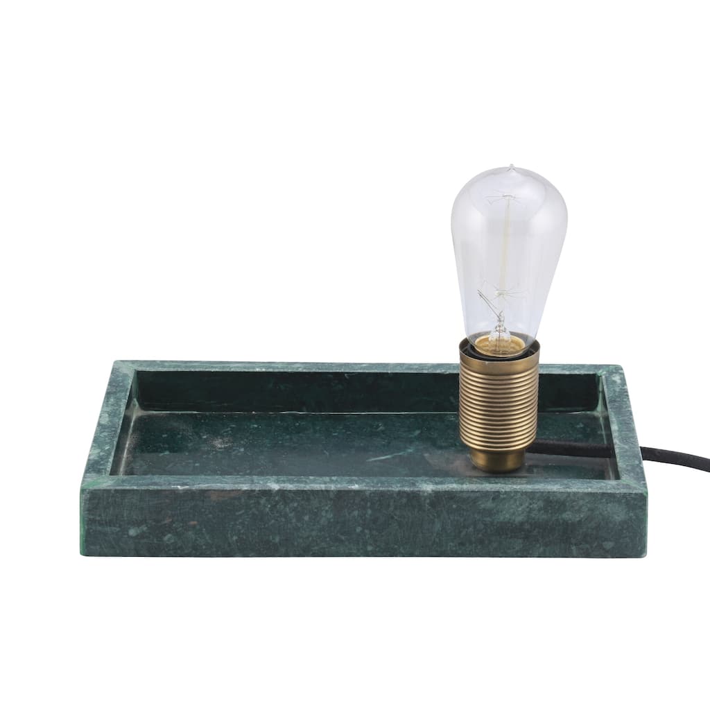 Renwil Clor Green Marble Table Lamp