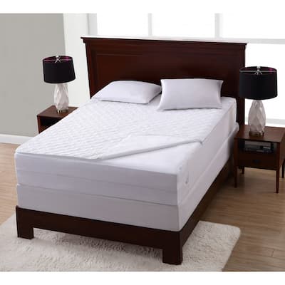 Wonder Pad Zip Off Mattress Protector - White