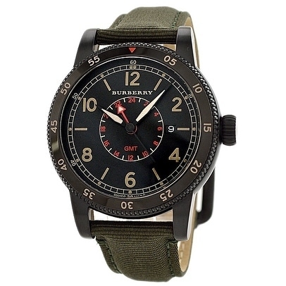 burberry watch green
