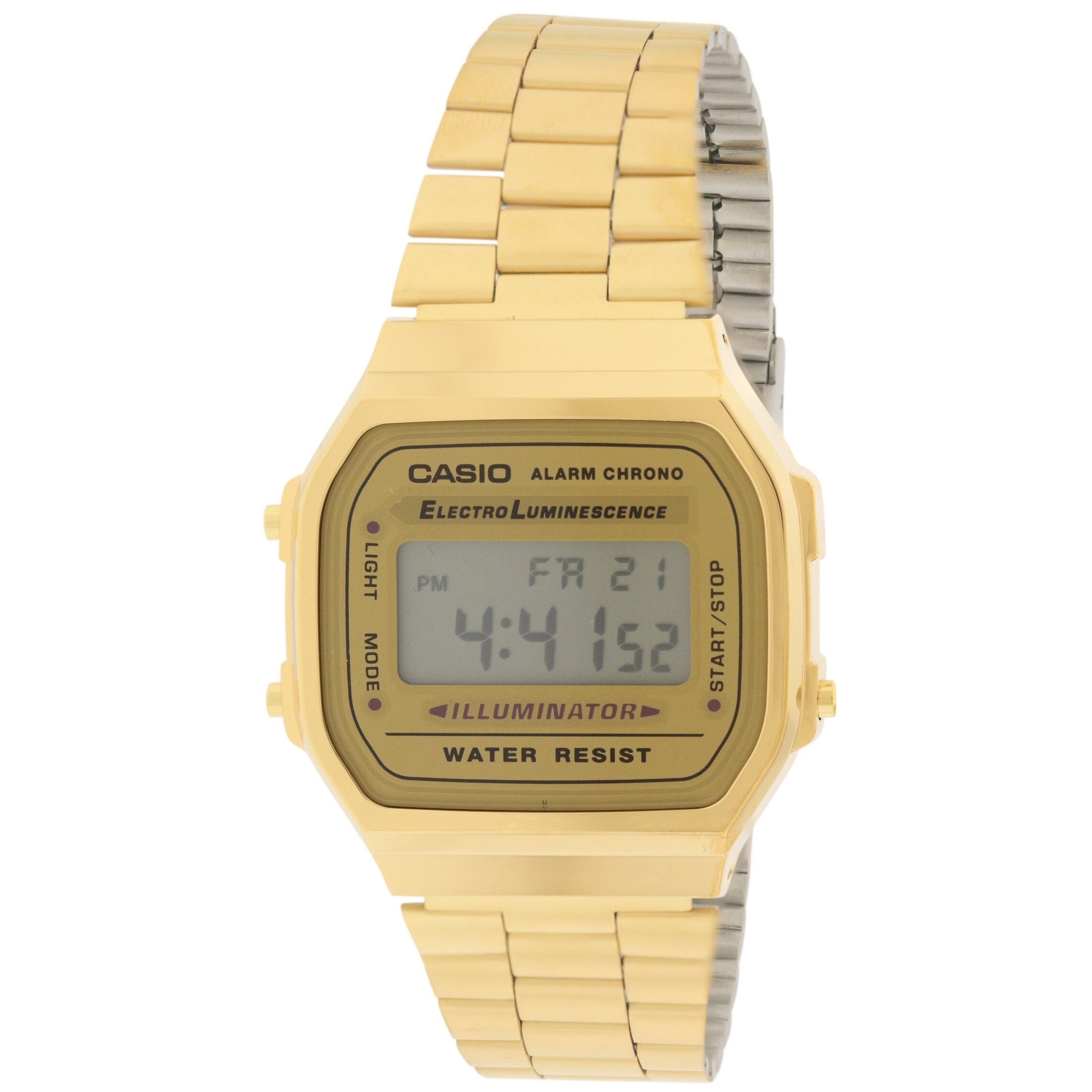 Casio Gold Tone Stainless Steel Mens Watch A168wg 9wdf Overstock