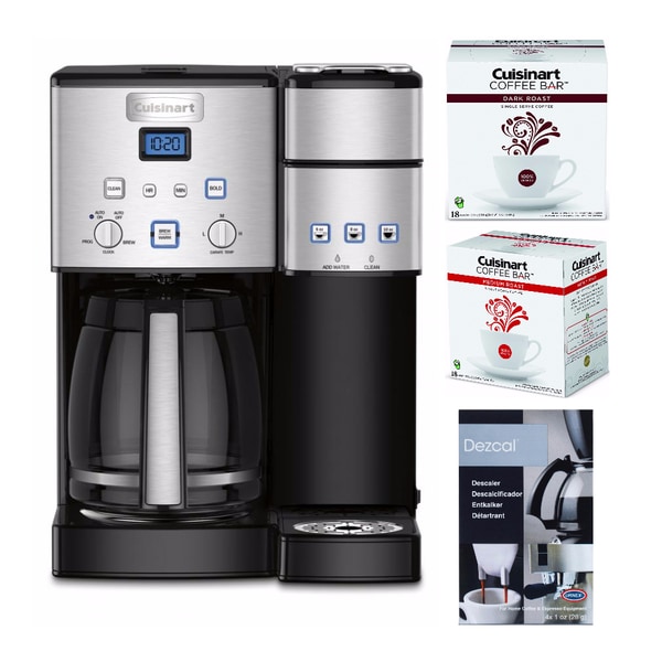 Shop Cuisinart Coffee Center 12 Cup Coffeemaker + Dark and Medium