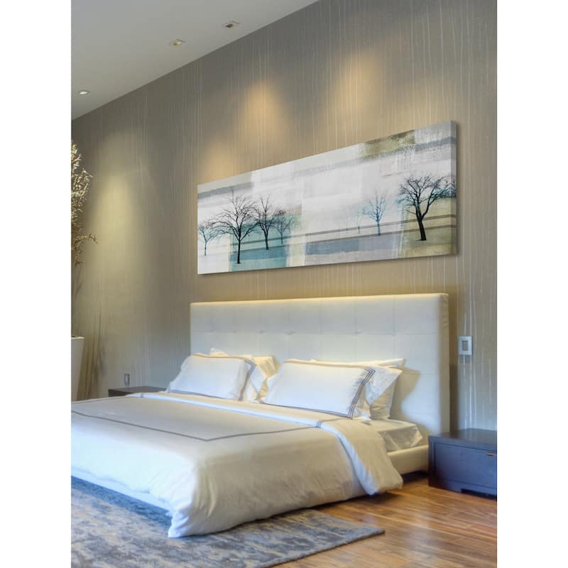 'Endless Trees' Painting Print on Wrapped Canvas
