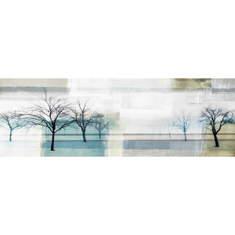 'Endless Trees' Painting Print on Wrapped Canvas
