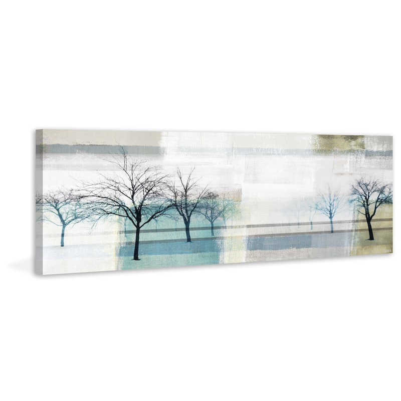 'Endless Trees' Painting Print on Wrapped Canvas